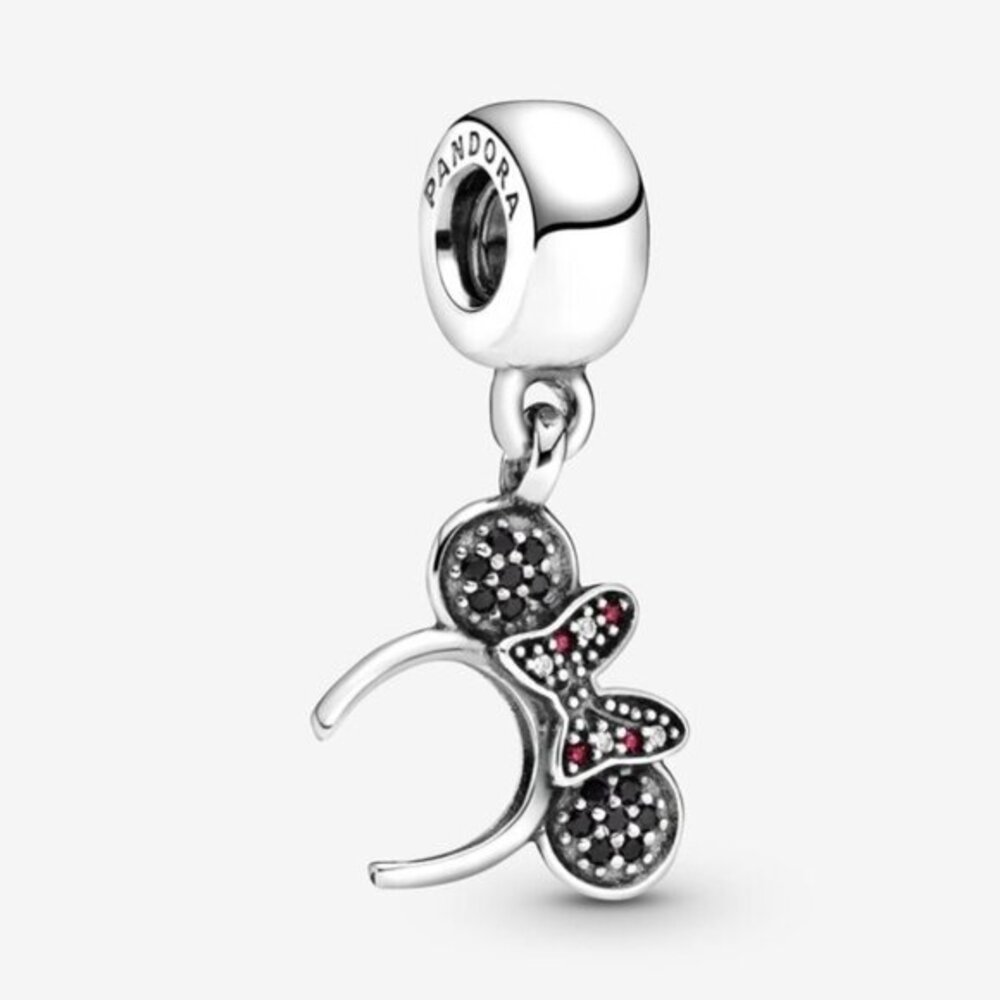 Pandora Disney Minnie Mouse Pav?? Headband Dangle Charm